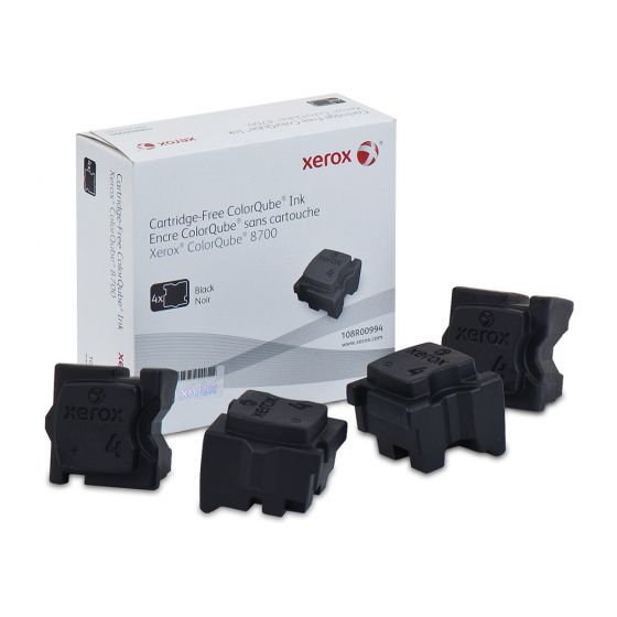 Xerox (108R00994) Black Colorqube 8700 Ink (4 Sticks)