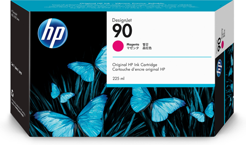 HP 90 Magenta 225 ml Ink Cartridge