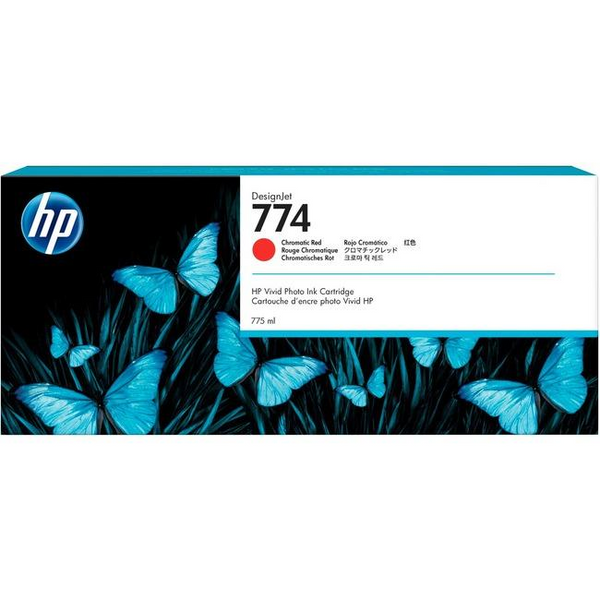 HP 774 775-ml Chrmtc Red Ink Cartridge