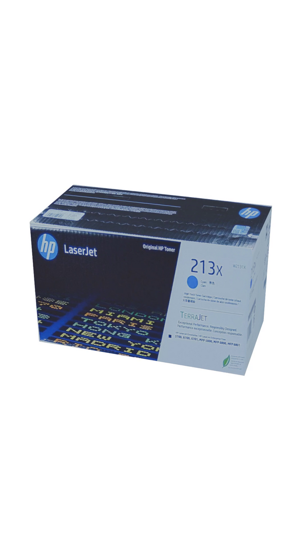 W2131X HP 213X Cyn Original LaserJet Toner Crtg
