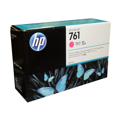 HP 761 400ml Magenta Ink Cartridge