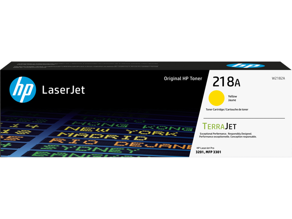 HP 218A Yellow Original LaserJet Toner Cartridge