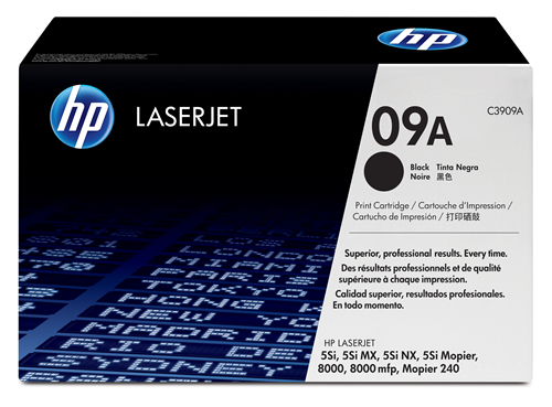 C3909A HP # 09A LASERJET 5SI, 8000 SERIES TONER (15K)