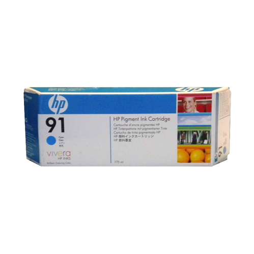 HP 91 Cyan 775 ml Ink Cartridge
