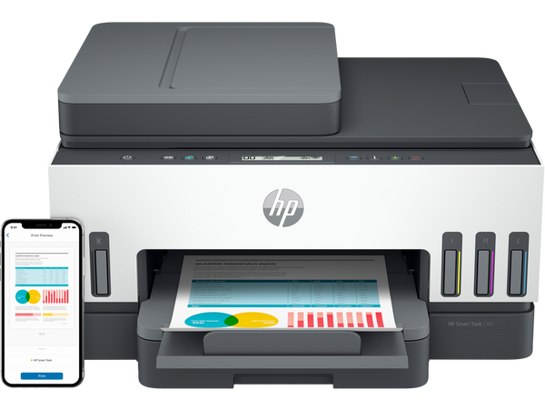 HP Smart Tank 7301 All-in-One Printer