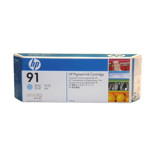 HP 91 Light Cyan 775 ml Ink Cartridge
