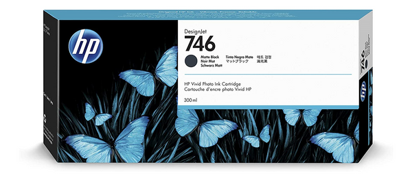 HP 746 300-ml Matte Black Ink Crtg