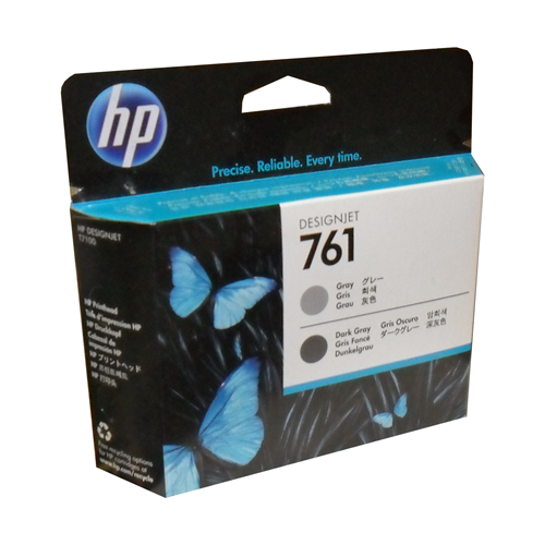 HP 761 Gray/Dark Gray Inkjet Printhead