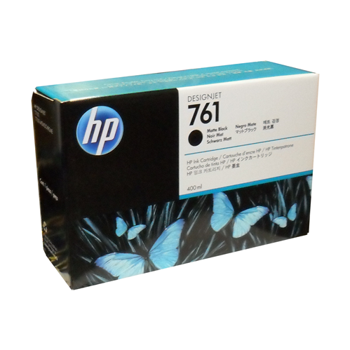 HP 761 400ml Matte Black Ink Cartridge