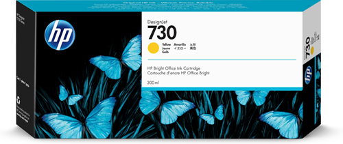 HP 730 300-ml Yellow Ink Cartridge