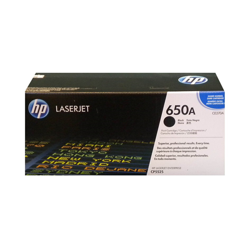TONER HP CE270A 650A NEGRO