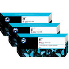 C5071A HP #81 LIGHT MAGENTA DYE 3 INK MULTI PACK