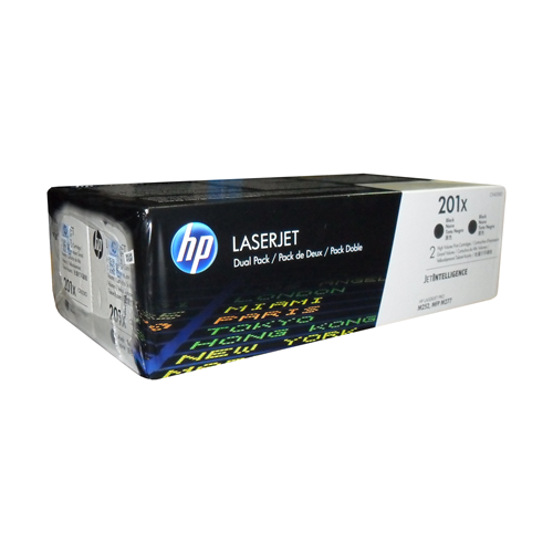 HP 201X Black 2-pack LJ Toner Cartridge