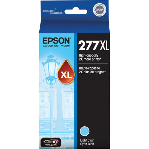 Epson 277XL Light Cyan High-Capacity Ink Cartridge (T277XL520)