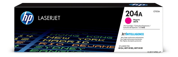 HP 204A Magenta LaserJet Toner Cartridge