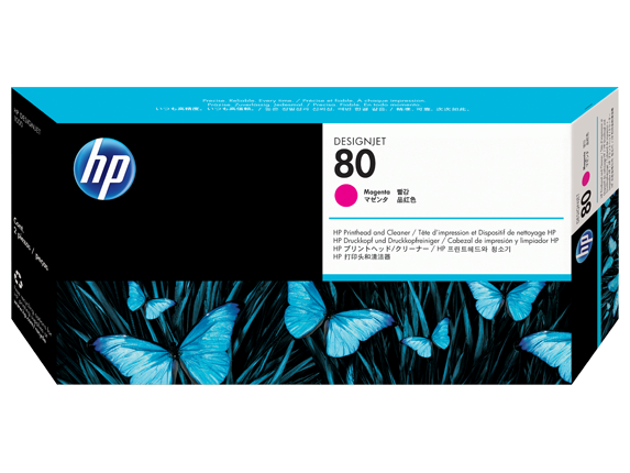HP No. 80 Magenta Printhead, WW