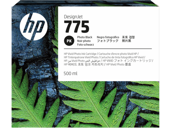 1XB21A HP HP 775 500ml Photo Black DesignJet Ink Cartridge