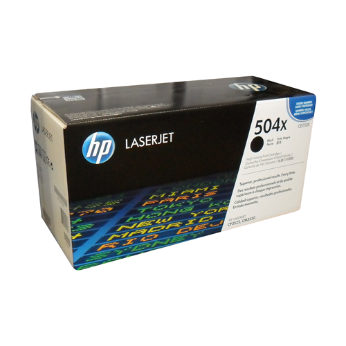 HP CP3525/CM3530 MFP Black Print Crtg