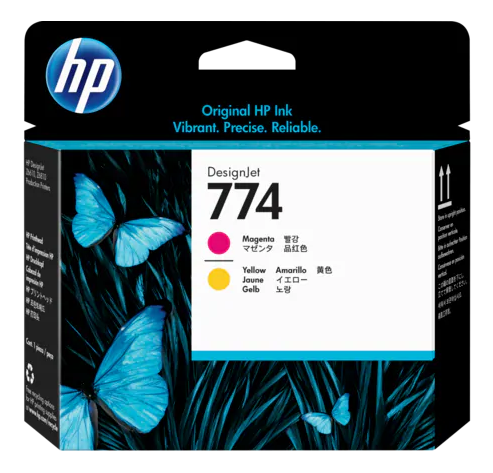 HP 774 Magenta/Yellow Printhead