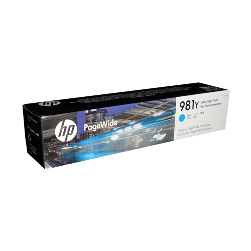 HP 981Y Cyan Original PageWide Cartridge