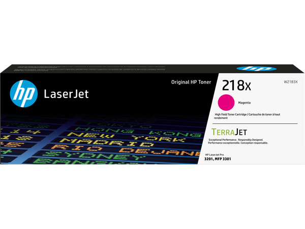 HP 218X High Yield Magenta Original LaserJet Toner Cartridge