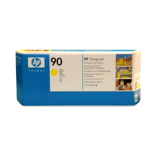 HP 90 Yellow Printhead and Cleaner