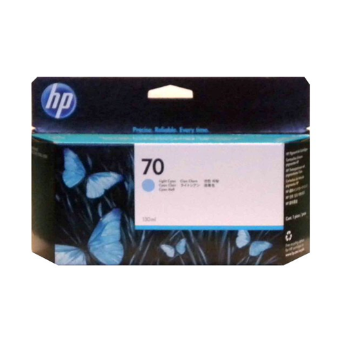 HP 70 Light Cyan 130ml Ink Cartrtidge
