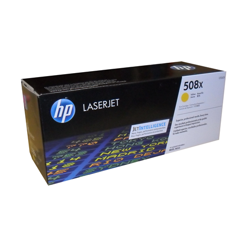 HP 508X Yellow LaserJet Toner Cartridge