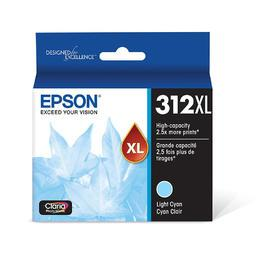 Epson 312XL Claria Light Cyan High Capacity Original Ink Cartridge (T312XL520)