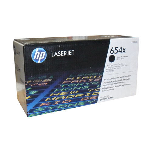 HP 654X Black LaserJet Toner Cartridge