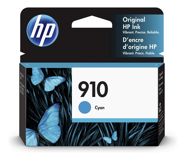 HP 910 Cyan Original Ink Cartridge