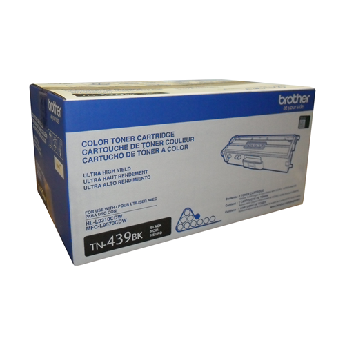 Brother Genuine (TN439BK) Black Ultra High-Yield Toner Cartridge