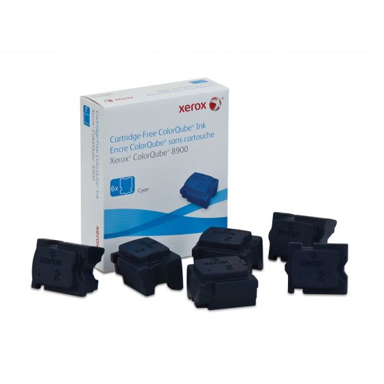 Xerox (108R01014) Cyan Colorqube 8900 Ink Stick (6 Sticks)