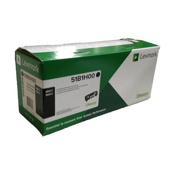 Lexmark (51B1H00) MS/MX417/517/617 Black High Yield Return Program Toner Cartridge