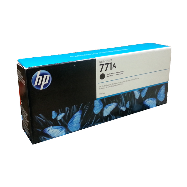 HP 771A 775ml Matte Black Ink Cartridge