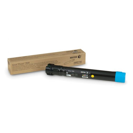Xerox (106R01563) Cyan Standard Capacity Phaser 7800 Toner Cartridge