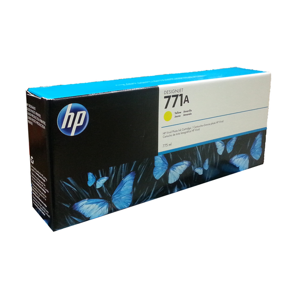 HP 771A 775ml Yellow Ink Cartridge