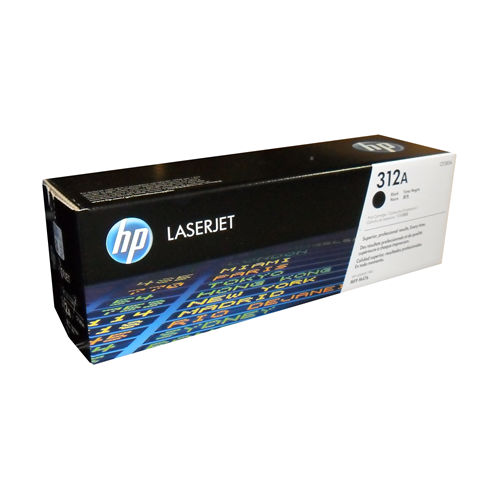 HP 312A Black LaserJet Toner Cartridge