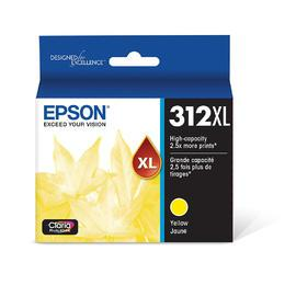 Epson 312XL Claria Yellow High Capacity Original Ink Cartridge (T312XL420)