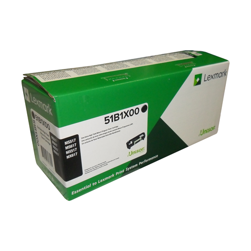 Lexmark (51B1X00) MS/MX 517/617 Black Extra High Yield Return Program Toner Cartridge