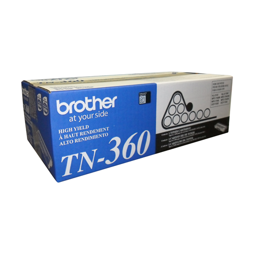 Brother Genuine (TN360) Black High Yield Toner Cartridge