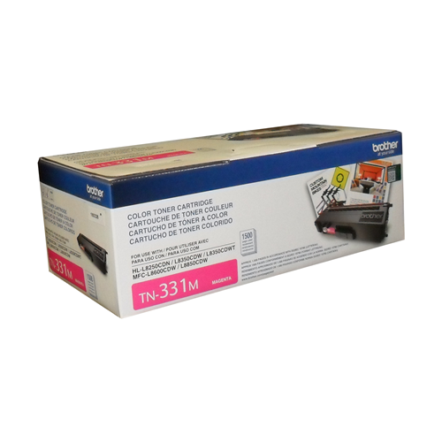 Brother Genuine (TN331M) Magenta Original Toner Cartridge