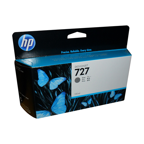 HP 727 130-ml Gray Ink Cartridge