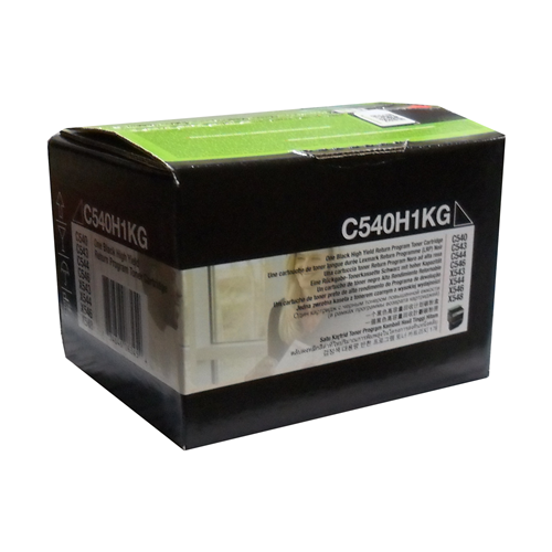 Lexmark C54x/X54x Black Return Program 2.5K Toner Cartridge