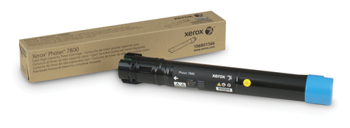 Xerox (106R01566) Cyan High Capacity Phaser 7800 Toner Cartridge