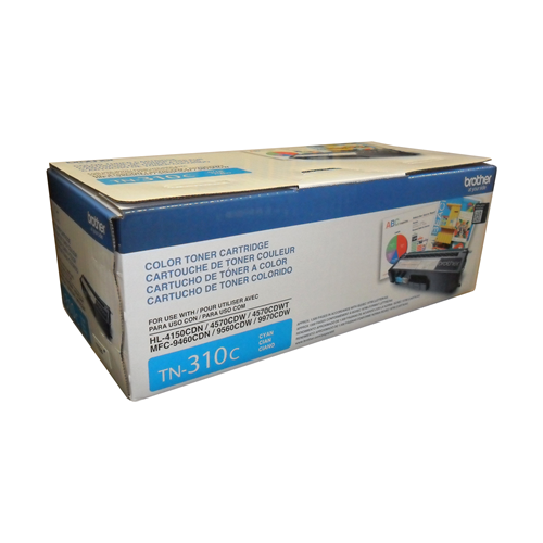Brother Genuine (TN310C) Cyan Original Toner Cartridge
