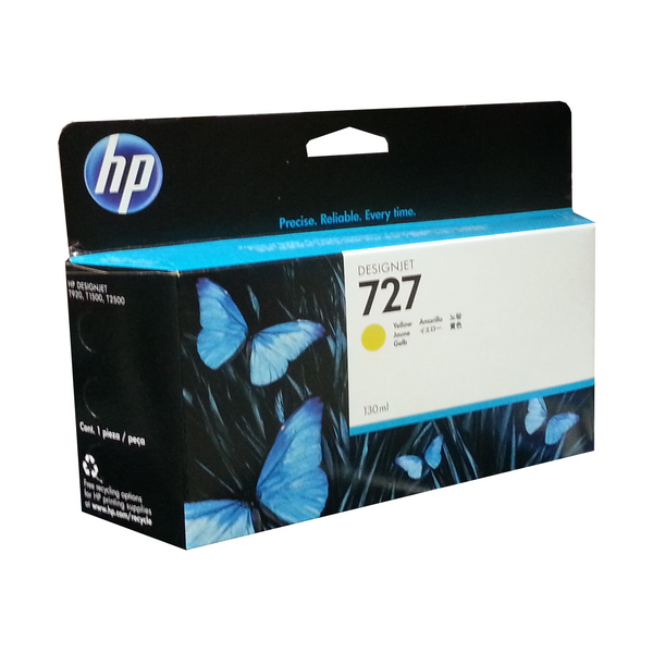 HP 727 300-ml Yellow Ink Cartridge