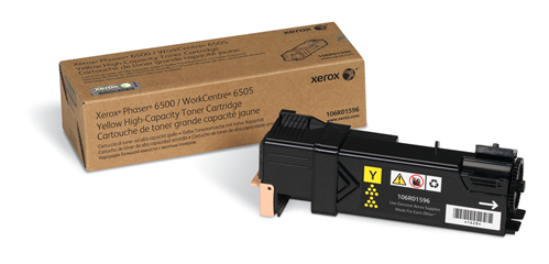 Xerox (106R01596) Yellow High Capacity Phaser 6500/WorkCentre 6505 Toner Cartridge