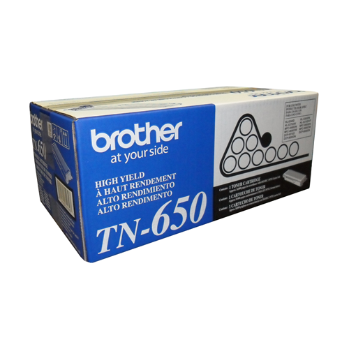 Brother Genuine (TN650) Black Toner Cartridge