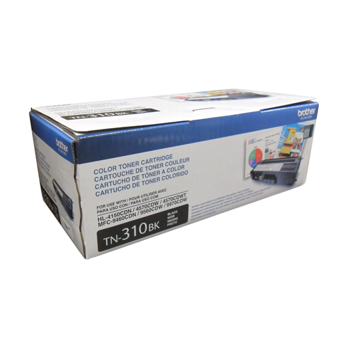 Brother Genuine (TN310BK) Black Original Toner Cartridge